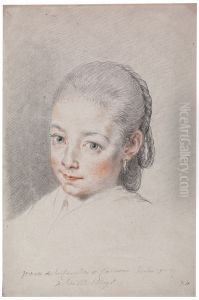 Study of a Girl's Head by Anna Maria Mengs