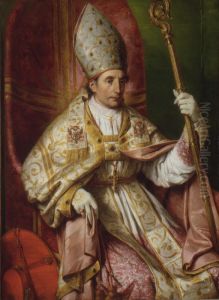Portrait of cardinal Cesare Nembrini Pironi Gonzaga Portrait of cardinal Cesare Nembrini Pironi Gonzaga