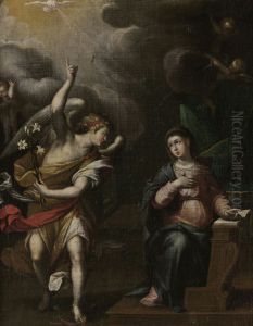 Annunciation by Gregorio Vasquez de Arce y Ceballos