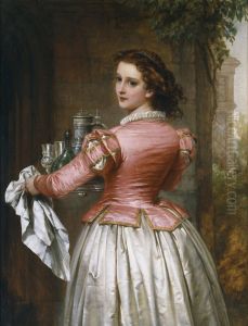 Anne Page by Thomas Francis Dicksee