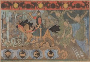 The Door in the Mountain by Gerhard Munthe