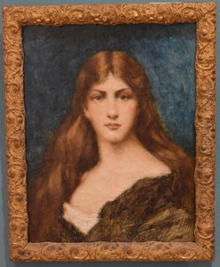 Tete de jeune fille aux cheveux roux Tete de jeune fille aux cheveux roux