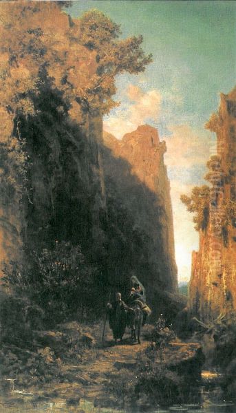 Die Flucht nach Agypten - view 1