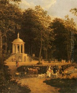 The Temple toNapoleonin the Steigerwald forest atErfurt)