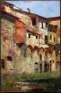 antiche case in piazza davanzati a firenze