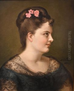 Self-portrait by Marie Petiet