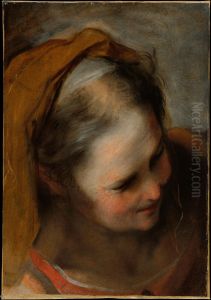 Head of an Old Woman Looking to Lower Right (Saint Elizabeth) Head of an Old Woman Looking to Lower Right (Saint Elizabeth)