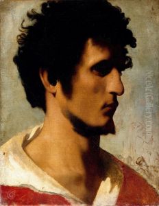 Head of a Peasant from the Roman Countryside (Giacomo Orlandi)