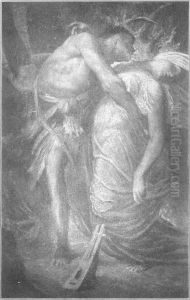 Orpheus and Euridice by George Frederic Watts
