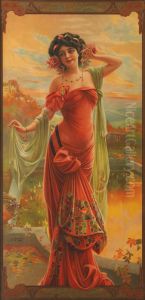 Jeune Fille Aux Pendants D'oreille by Gaspar Camps