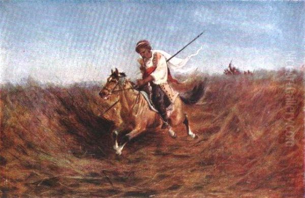 Kurdish cavalryman - view 1