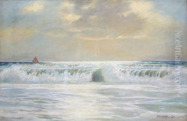 Breakers at Skagen. - view 1