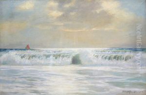 Breakers at Skagen. Breakers at Skagen.
