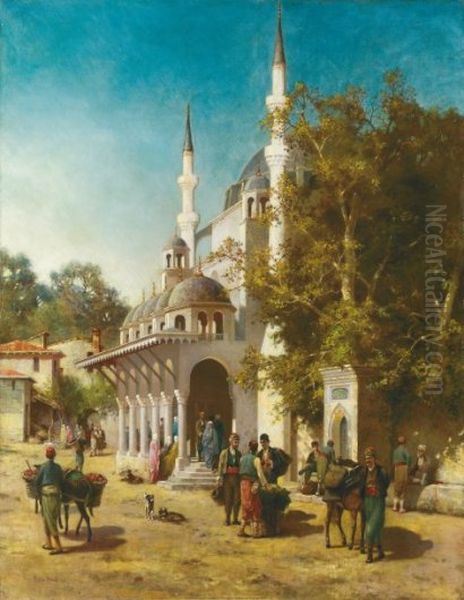 Entree de la mosquee. Constantinople. - view 1