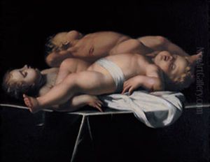 Tre puttini feriti Tre puttini feriti