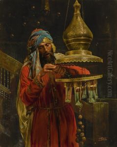 Lighting the Lamp by Antonio Fabres