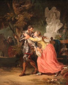 Les adieux de Henri IV et de Gabrielle d'Estrees by Francois-Andre Vincent