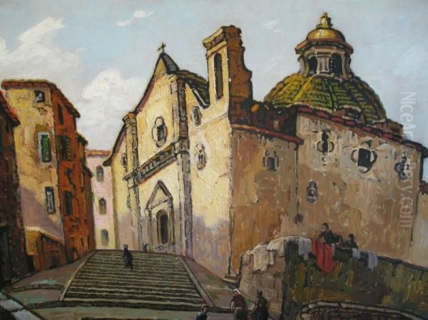 Une eglise a Calvi - view 1