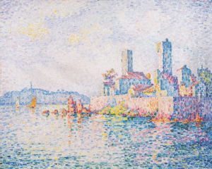 Antibes, The towers by Paul Signac