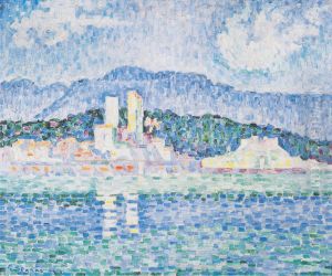 Antibes, Thunderstorm by Paul Signac