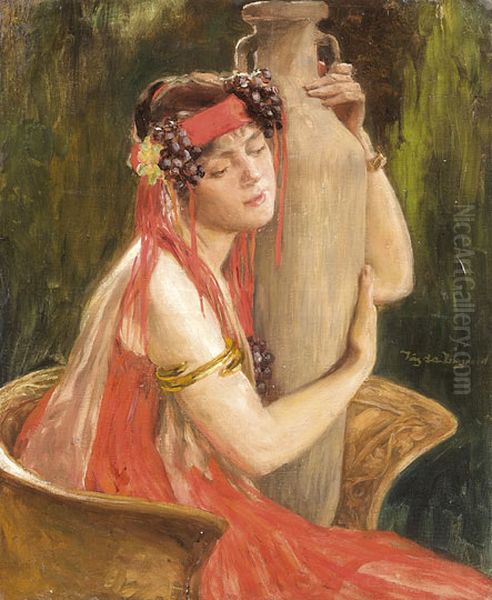 Lady with Amphora - view 1