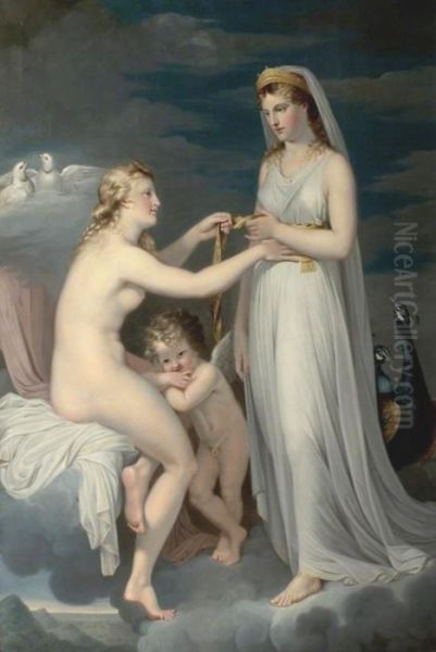 Juno Receiving the Cestus from Venus - view 1