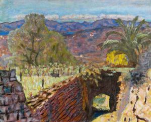 Paysage du Midi par temps de mistral by Pierre Bonnard