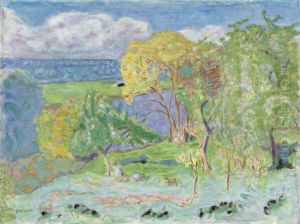 Paysage d'automne (environs de Vernon) by Pierre Bonnard
