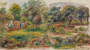 Sudliche Landschaft by Pierre Auguste Renoir