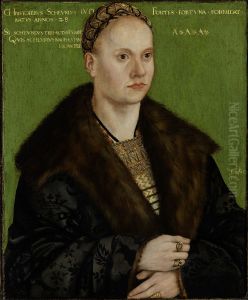 Portrait of Christoph Scheurl by Lucas Cranach the Elder