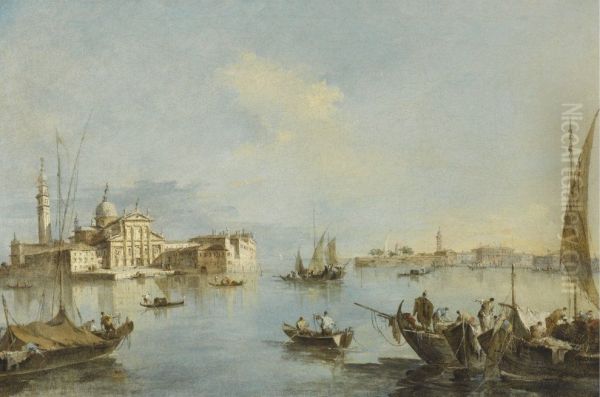 Venice, A View of the Church of San Giorgio Maggiore with the End of the Giudecca - view 1