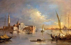 The Bacino, with San Giorgio Maggiore, the Giudecca and the Church of the Zitelle