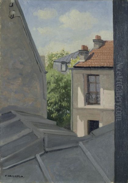 Les toits, rue Merimee - view 1
