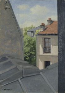Les toits, rue Merimee by Felix Vallotton