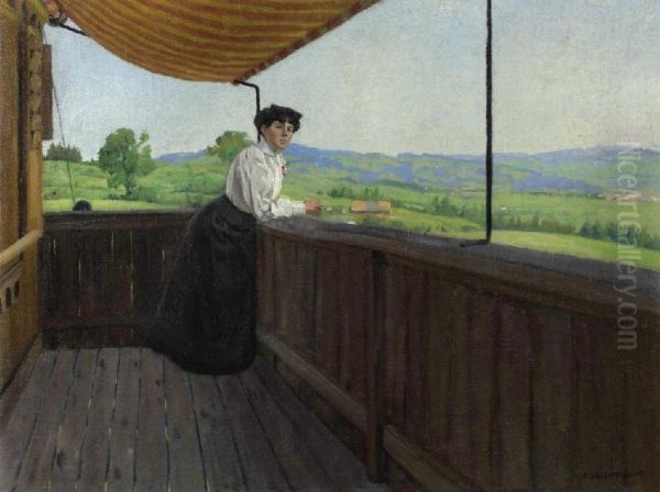 Sur le balcon - view 1