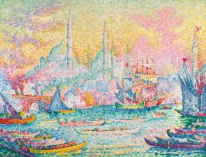 The Golden Horn, Constantinople by Paul Signac