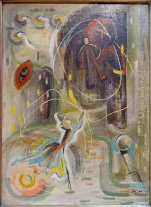 Dancing into the Dark by Hannah Hoch