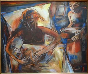 Birth by Hannah Hoch