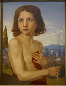 Portrait of the boy Xaverio as Saint John the Baptist Portrait of the boy Xaverio as Saint John the Baptist