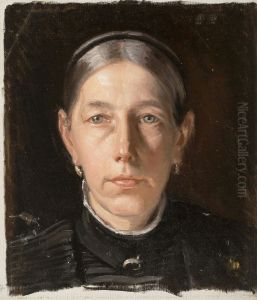 Hulda Brondum. Studie.