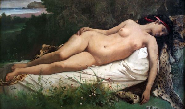 Resting Nymph. - view 1