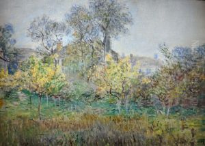Der Obstgarten by Claude Oscar Monet