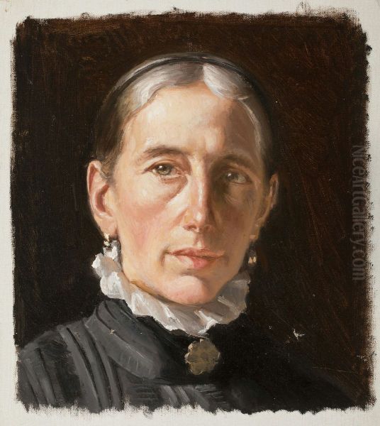 Marie Brondum. Studie. - view 1