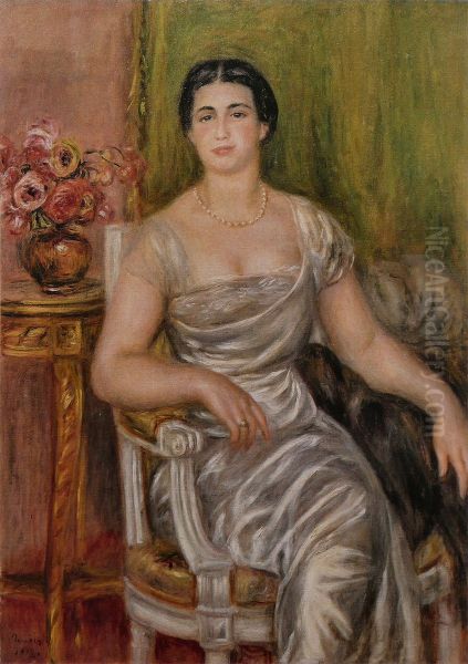 Portrait de la poetesse Alice Vallieres-Merzbach - view 1