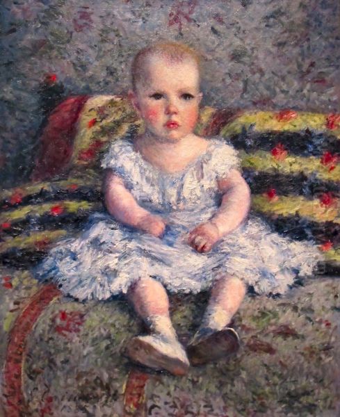 Portrait de Maurice Hugot, enfant (L'enfant au canape) - view 1