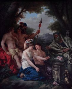 Un Mariage antique by Jean-Jacques Lagrenee