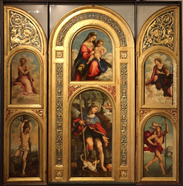 Polittico di San Rocco by Cesare da Sesto - view 1
