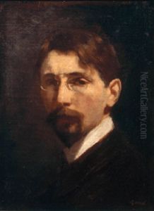 Self-portrait by Salomon Garf