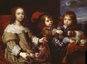 The Children of theDuc de Bouillon by Pierre Mignard I