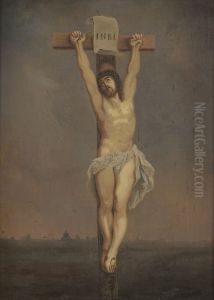 Christus aan het kruis by (studio of) Rubens, Peter Paul